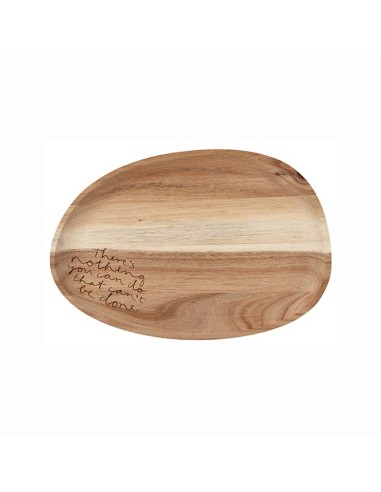 RADER - VASSOIO CENTROTAVOLA WONDERLAND IN LEGNO DI ACACIA 32 X 21,5 CM